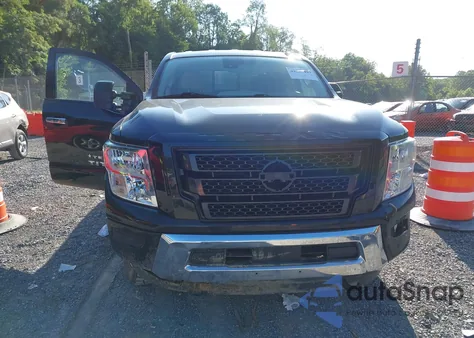 2020 Nissan Titan Xd Sv 4X4 из США, поврежденный, VIN 1N6AA1FB8LN504736